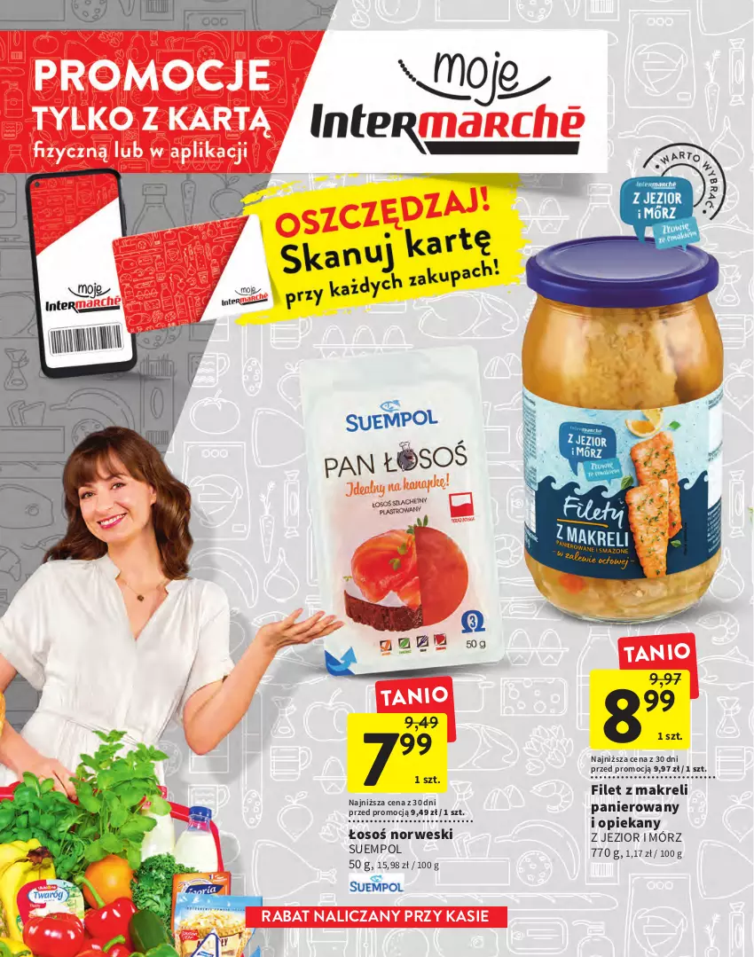 Gazetka promocyjna Intermarche - Gazetka Intermarche - ważna 19.01 do 01.02.2023 - strona 6 - produkty: Filet z makreli, Suempol