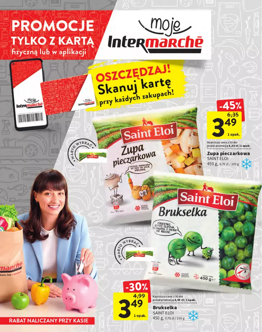 Gazetka promocyjna Intermarche - Gazetka Intermarche - ważna 19.01 do 01.02.2023 - strona 8 - produkty: Brukselka, Piec, Zupa, Zupa pieczarkowa