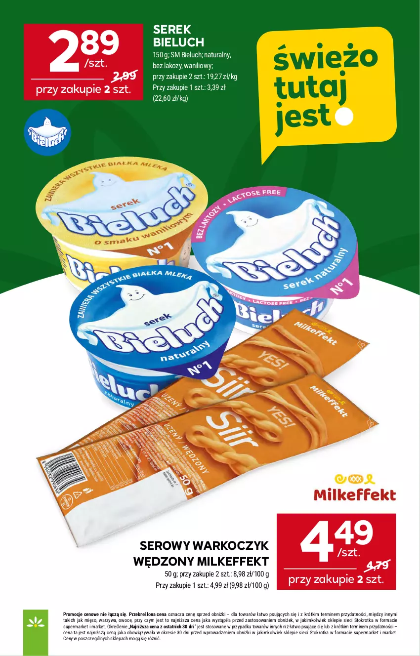 Gazetka promocyjna Stokrotka - Market - ważna 11.09 do 17.09.2025 - strona 12 - produkty: Bieluch, Koc, Mięso, Owoce, Ser, Serek, Warzywa