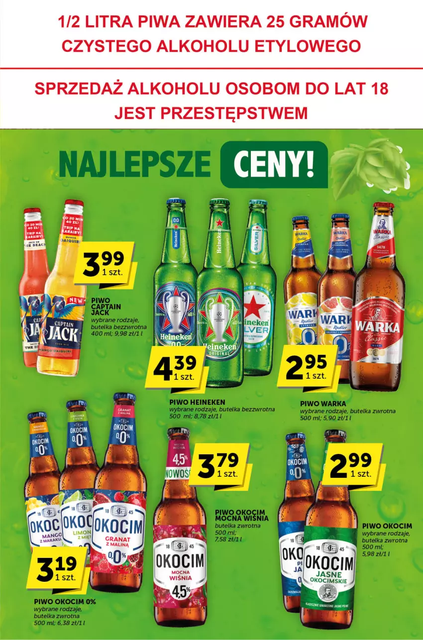 Gazetka promocyjna ABC - ważna 27.06 do 09.07.2024 - strona 29 - produkty: Gra, Heineken, Koc, Okocim, Piwa, Piwo, Warka