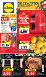 Gazetka promocyjna Lidl - GAZETKA - Gazetka - ważna od 11.12 do 11.12.2022 - strona 1 - produkty: Kaczka, Cytryny, Coca-Cola, Mlekovita, Kubek, Schab bez kości, Mleko, Fa