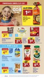 Gazetka promocyjna Aldi - Katalog spożywczy - Gazetka - ważna od 05.02 do 05.02.2022 - strona 8 - produkty: Leberka, Makaron, Sos, Surówka, Pasztet, Ryby i owoce morza, Tera, Spaghetti, Owoce morza, Owoce, King’s Crown, Brzuszki z łososia