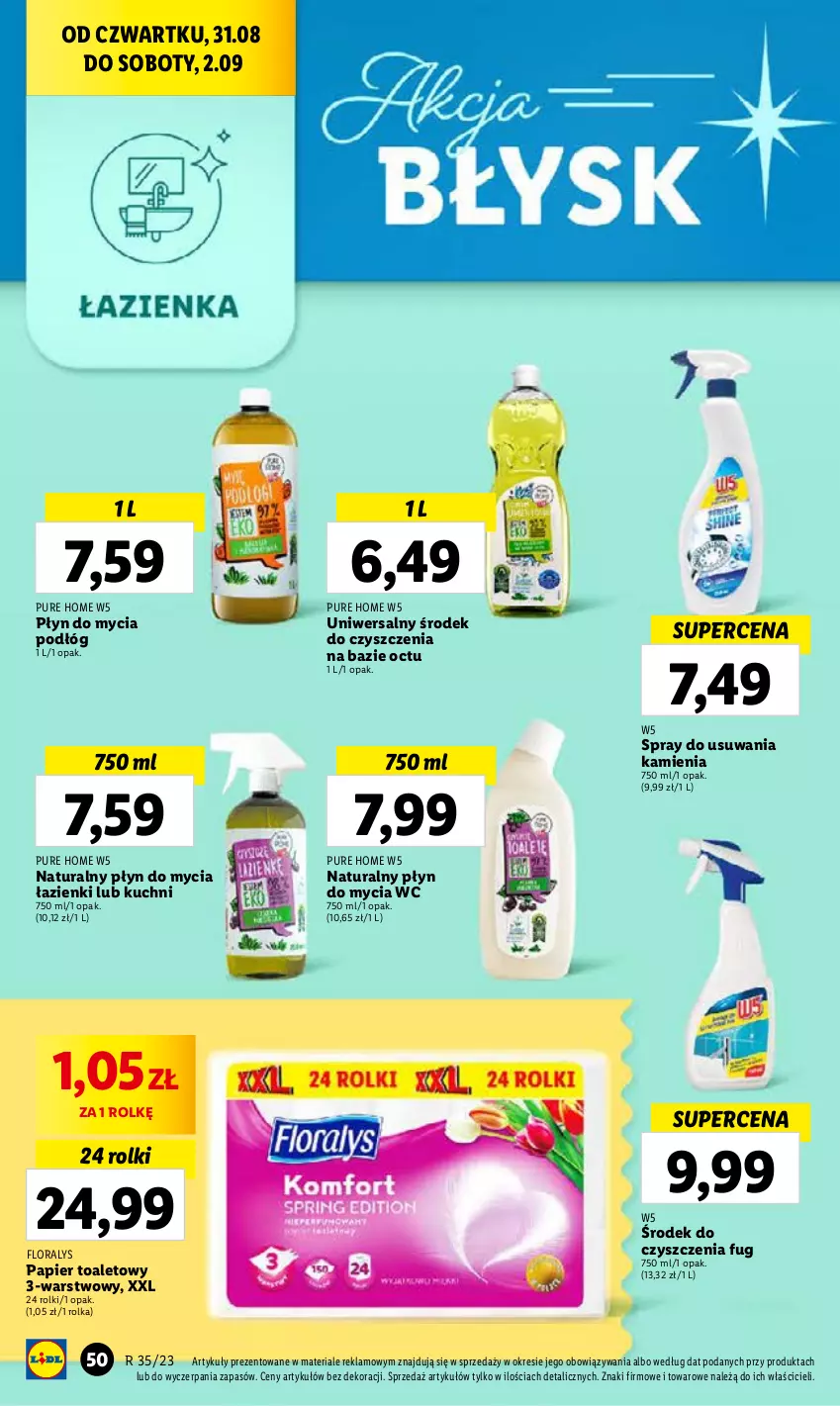 Gazetka promocyjna Lidl - GAZETKA - ważna 31.08 do 02.09.2023 - strona 64 - produkty: Flora, Pur