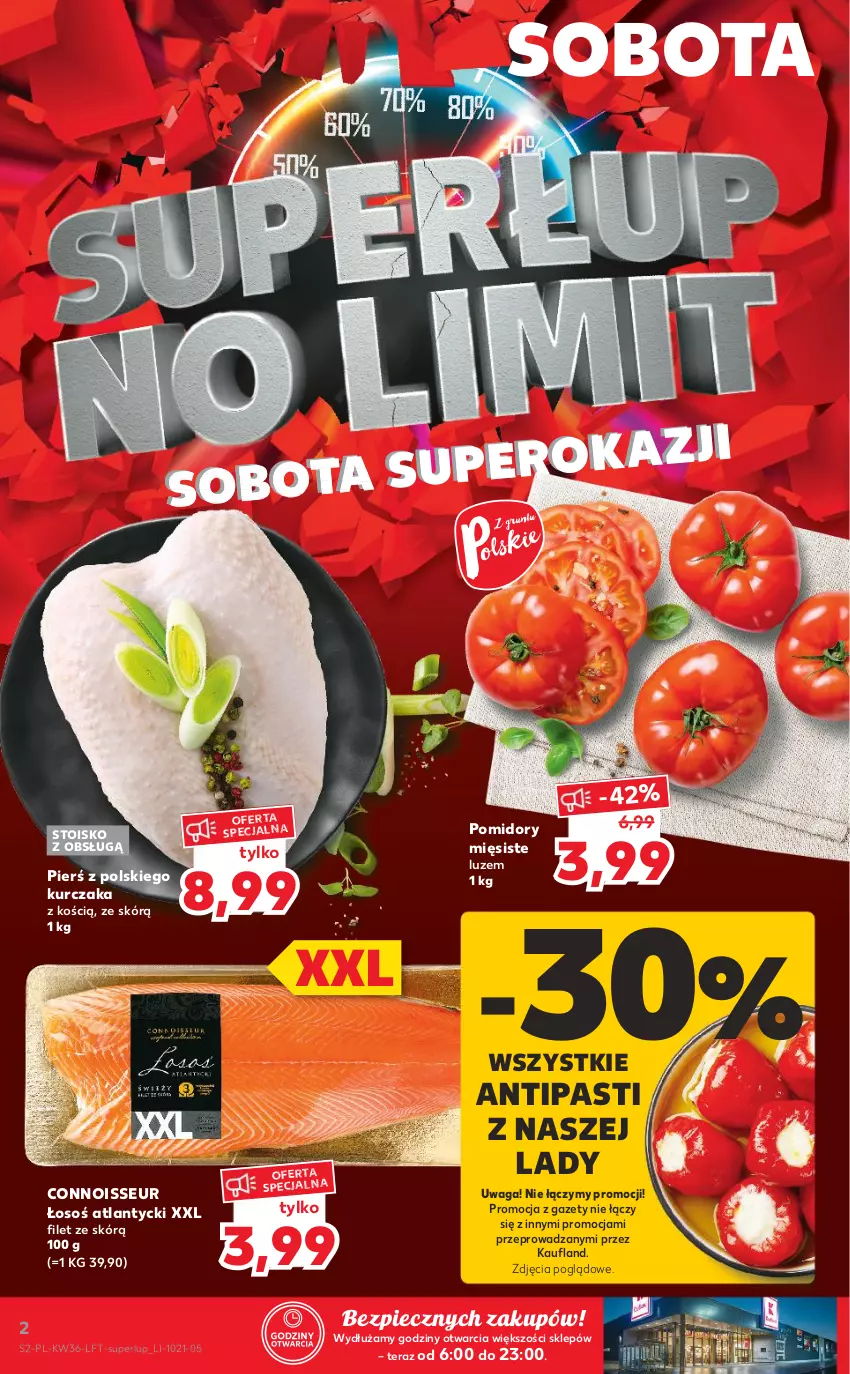 Gazetka promocyjna Kaufland - OFERTA TYGODNIA - ważna 09.09 do 15.09.2021 - strona 2 - produkty: Kurczak, Piec, Pomidory, Tera, Waga