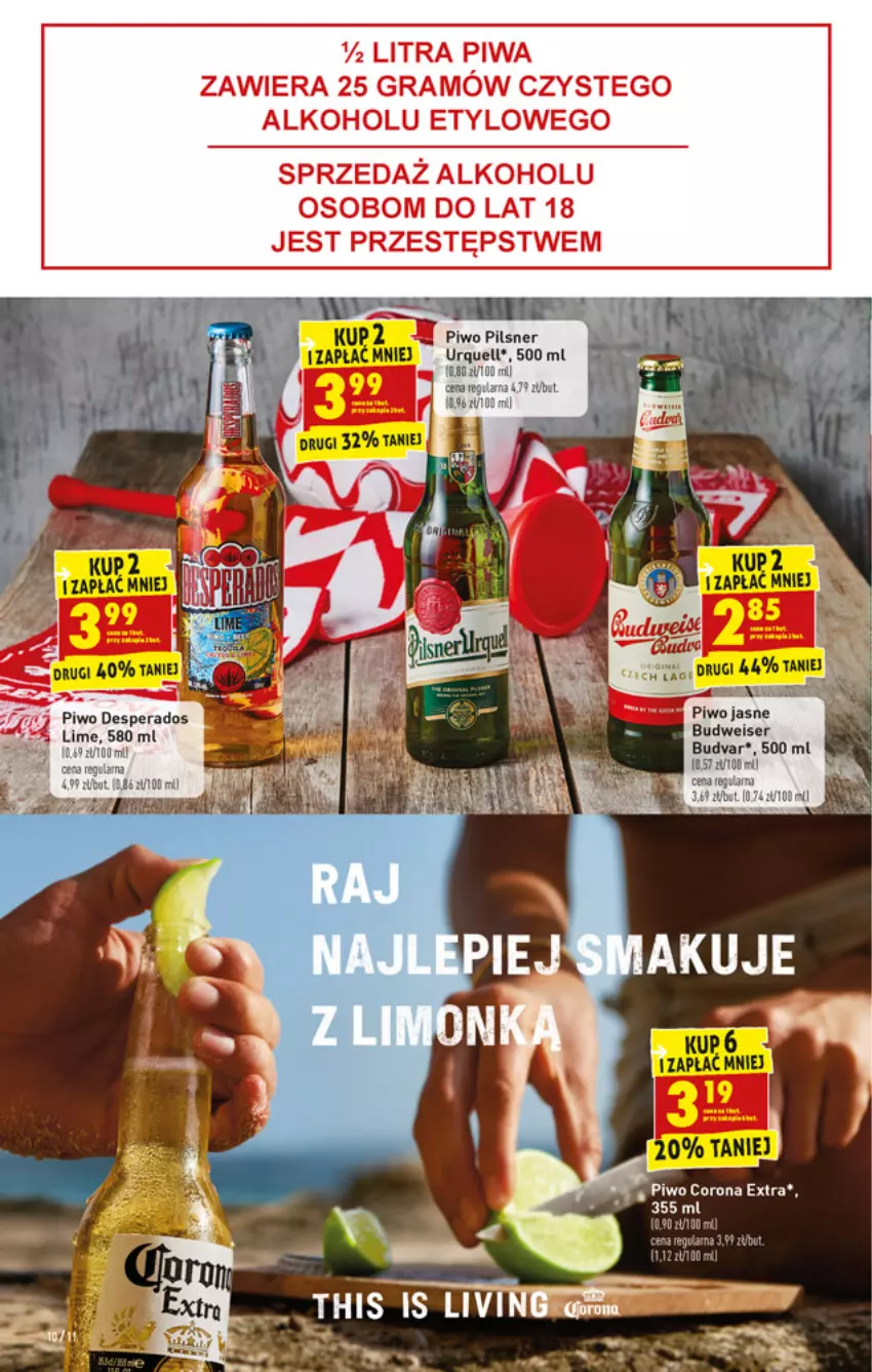 Gazetka promocyjna Biedronka - W tym tygodniu - ważna 14.06 do 19.06.2021 - strona 10 - produkty: Corona Extra, Gra, Piwa, Piwo, Piwo jasne, Ser