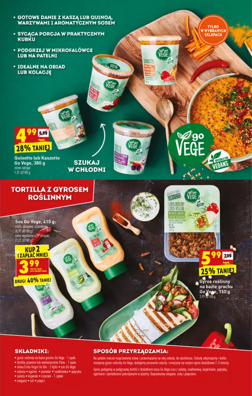 Gazetka promocyjna Biedronka - W tym tygodniu - ważna 14.06 do 19.06.2021 - strona 29 - produkty: Fa, Groch, Gyros, Pieprz, Por, Sos, Tortilla, Warzywa, Zott