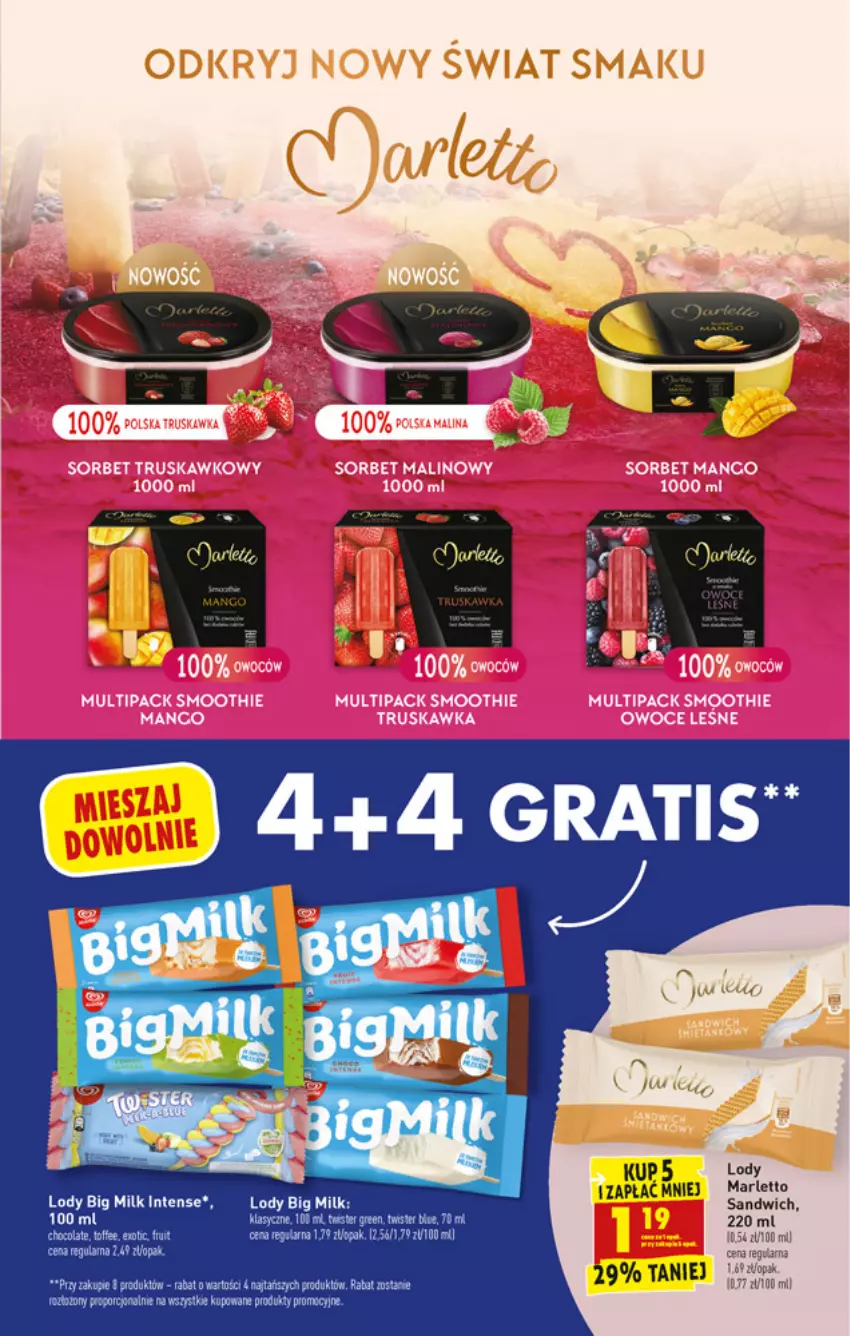 Gazetka promocyjna Biedronka - W tym tygodniu - ważna 14.06 do 19.06.2021 - strona 37 - produkty: Big Milk, Lody