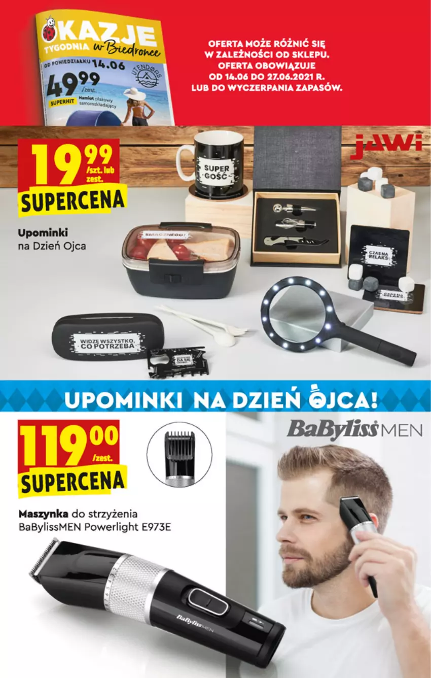 Gazetka promocyjna Biedronka - W tym tygodniu - ważna 14.06 do 19.06.2021 - strona 55 - produkty: Babyliss, Maszynka, Szynka