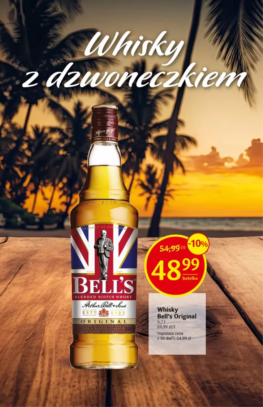 Gazetka promocyjna Delikatesy Centrum - DeliBarek DC30/31 - ważna 03.08 do 16.08.2023 - strona 18 - produkty: Bell, Gin, Whisky