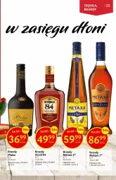 Gazetka promocyjna Delikatesy Centrum - DeliBarek DC30/31 - Gazetka - ważna od 16.08 do 16.08.2023 - strona 25 - produkty: Pliska, Metaxa, Stock, Brandy