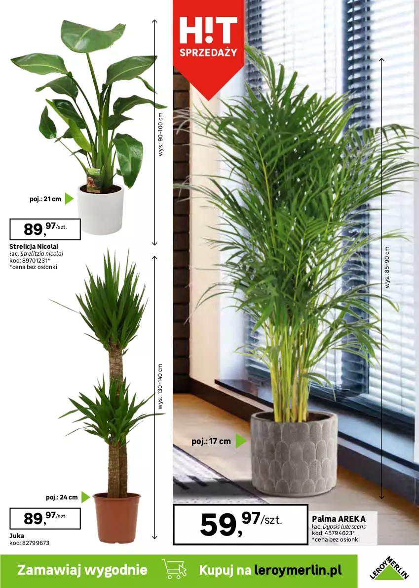 Gazetka promocyjna Leroy Merlin - Gazetka Leroy Merlin - ważna 30.12.2025 do 27.01.2026 - strona 19 - produkty: Dywan, Firana, Karnisz, Listwa, Palma, Poszewka, Szyna, Zasłona