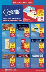 Gazetka promocyjna Aldi - Pełna oferta - Gazetka - ważna od 11.04 do 11.04.2026 - strona 12 - produkty: Cukier, Mleczko, Tonik, Czekolada, Baton, Cukierki