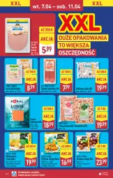 Gazetka promocyjna Aldi - Pełna oferta - Gazetka - ważna od 11.04 do 11.04.2026 - strona 16 - produkty: Mozzarella, Kurczak, Salami, Filet z piersi kurczaka, Dinozaur, Prosciutto, Kawa, Szynka, Pizza, Kiełbasa biała, Kiełbasa, Fa