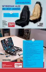 Gazetka promocyjna Aldi - Pełna oferta - Gazetka - ważna od 11.04 do 11.04.2026 - strona 25 - produkty: Noż, Walizka, Taśma miernicza, Młotek, Szczypce, Młot, Garaż, Poduszka