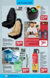 Gazetka promocyjna Aldi - Pełna oferta - Gazetka - ważna od 11.04 do 11.04.2026 - strona 32 - produkty: Top, Sok, Por, Gaśnica, Papier, Kuchnia, Rękawice, Rower, Wiadro, Poduszka, Olej, Rękawice robocze