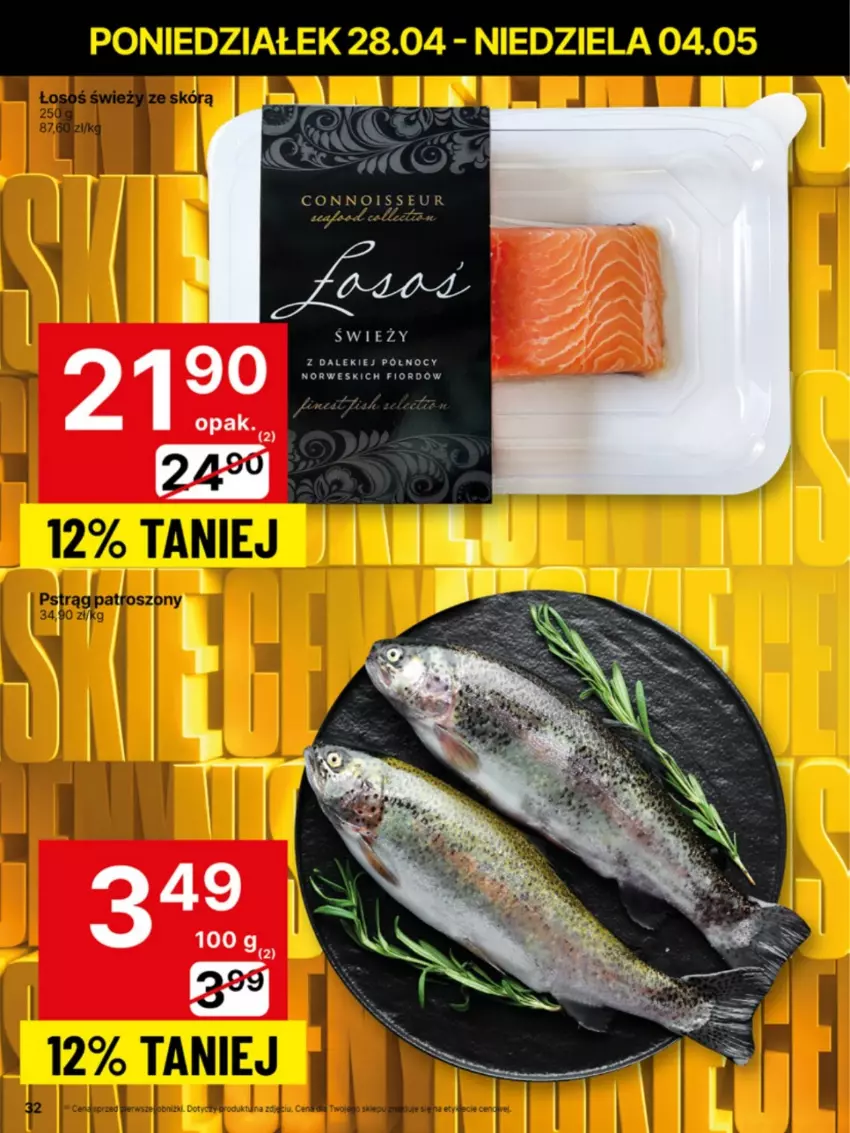 Gazetka promocyjna Delikatesy Centrum - Franczyza DC18 Poniedziałek - ważna 28.04 do 04.05.2025 - strona 32
