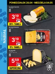 Gazetka promocyjna Delikatesy Centrum - Franczyza DC18 Poniedziałek - Gazetka - ważna od 04.05 do 04.05.2025 - strona 25 - produkty: Ser, Bursztyn, Salami, Rubin, Ser salami