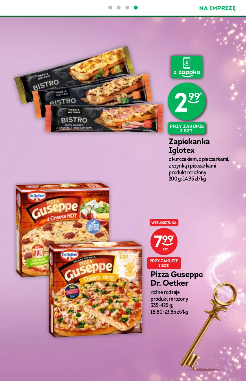 Gazetka promocyjna Żabka - ważna 24.11 do 30.12.2021 - strona 14 - produkty: Dr. Oetker, Kurczak, Piec, Pieczarka, Pizza, Zapiekanka