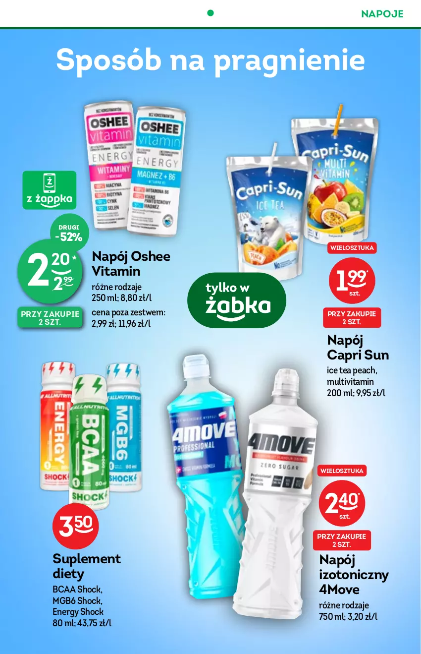 Gazetka promocyjna Żabka - ważna 24.11 do 30.12.2021 - strona 36 - produkty: Ice tea, Napój, Napój izotoniczny, Napoje, Oshee, Suplement diety