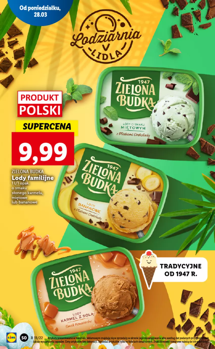 Gazetka promocyjna Lidl - GAZETKA - ważna 28.03 do 30.03.2022 - strona 50 - produkty: Zielona Budka