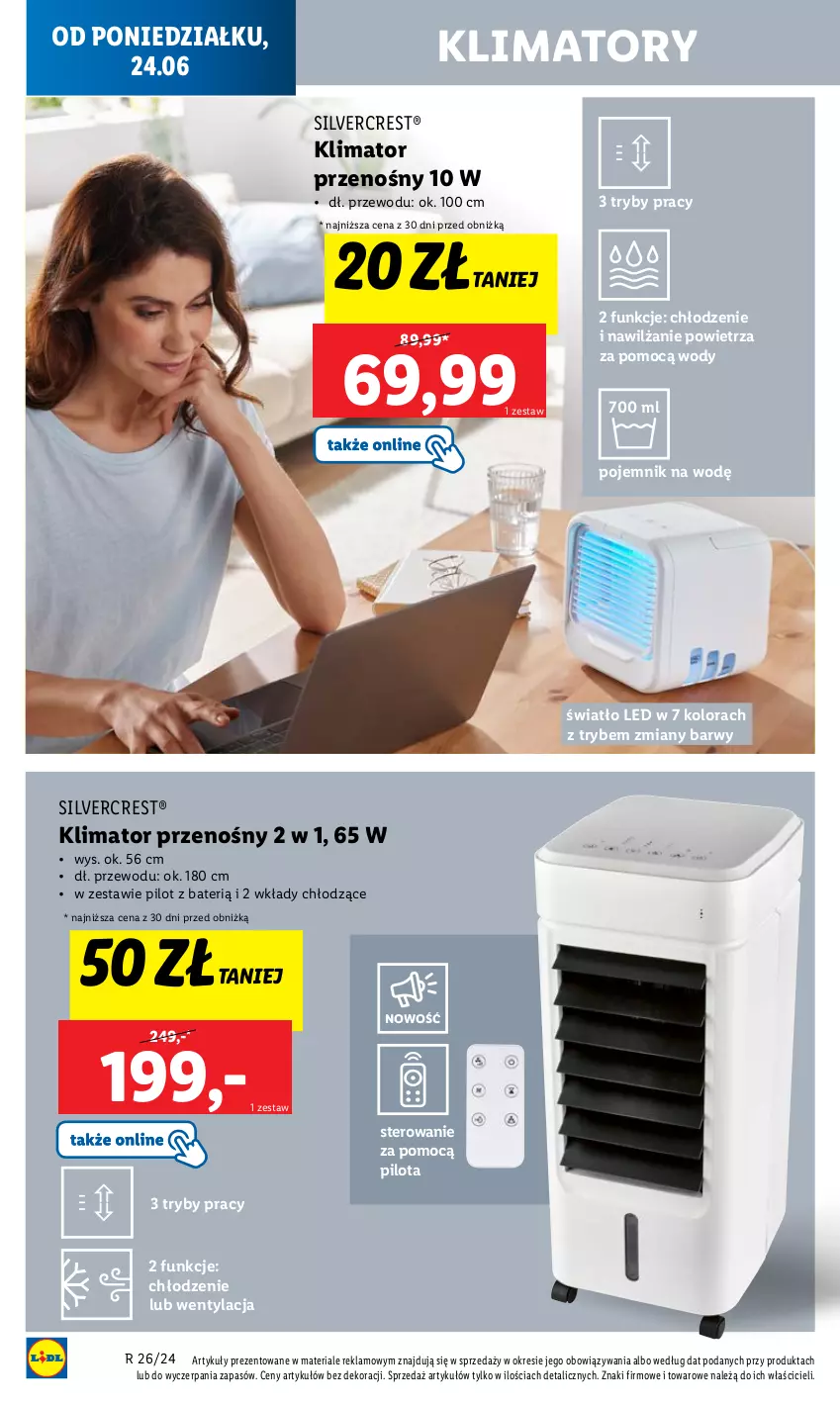 Gazetka promocyjna Lidl - GAZETKA - ważna 24.06 do 29.06.2024 - strona 10 - produkty: Pojemnik, Silvercrest