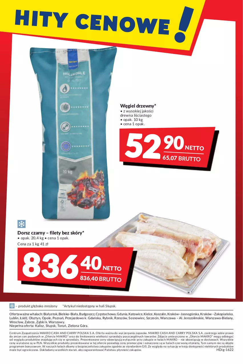 Gazetka promocyjna Makro - [Oferta promocyjna] Artykuły spożywcze i przemysłowe - ważna 26.07 do 08.08.2022 - strona 24 - produkty: Dorsz, Gra, Kosz, Piec, Rum, Sok, Sos, Szal, Węgiel drzewny