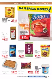 Gazetka promocyjna Makro - [Oferta promocyjna] Artykuły spożywcze i przemysłowe - Gazetka - ważna od 08.08 do 08.08.2022 - strona 13 - produkty: Ciastka, Kawa rozpuszczalna, Orzeszki, Cukier, Kawa ziarnista, Nesquik, Toffino, Saga, Kawa mielona, Kawa, Herbata czarna, Lipton, Prima, Cukierki, Orzeszki ziemne, Herbata, Kakao