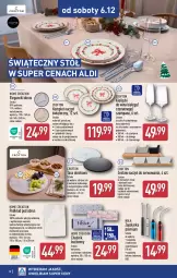 Gazetka promocyjna Aldi - Artykuły przemysłowe i tekstylia - Gazetka - ważna od 06.12 do 06.12.2025 - strona 12 - produkty: Sok, Ser, Por, Komplet naczyń, Chodnik, Stół, Zapalarka, Taca, LANA, Talerz, Deser, Obrus, Podkład, Kuchenki mikrofalowe, Fa