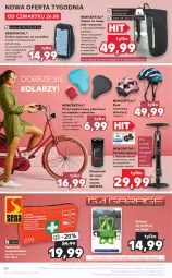 Gazetka promocyjna Kaufland - OFERTA TYGODNIA - Gazetka - ważna od 01.09 do 01.09.2021 - strona 54 - produkty: Chusteczki do czyszczenia, Por, Gra, Telefon, Apteczka samochodowa, Uchwyt do telefonu, Kask, O Bag, Uchwyty, Plecak, Pompka, Torba, Rower, Chusteczki, Dzieci, Pokrowiec, Smartfon