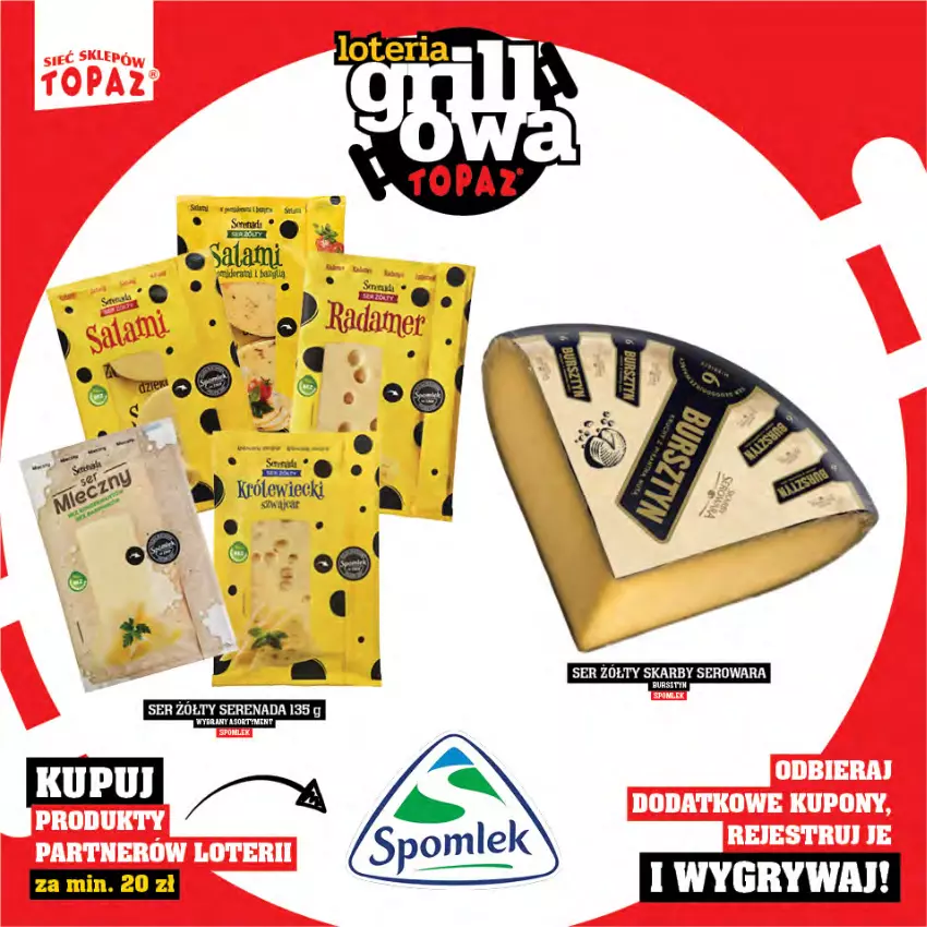Gazetka promocyjna Topaz - Gazetka - ważna 25.04 do 15.06.2025 - strona 12 - produkty: Gry, Ser