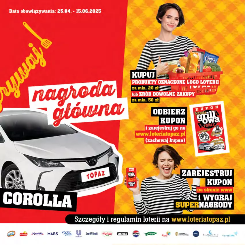 Gazetka promocyjna Topaz - Gazetka - ważna 25.04 do 15.06.2025 - strona 3 - produkty: Top