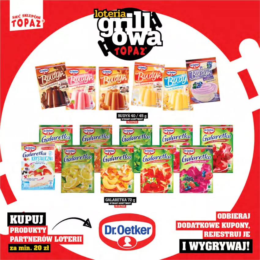 Gazetka promocyjna Topaz - Gazetka - ważna 25.04 do 15.06.2025 - strona 34 - produkty: Budyń, Gala, Galaretka, Gry