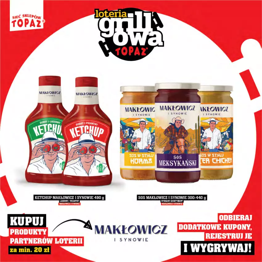 Gazetka promocyjna Topaz - Gazetka - ważna 25.04 do 15.06.2025 - strona 38 - produkty: Gry, Ketchup