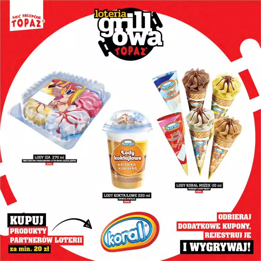 Gazetka promocyjna Topaz - Gazetka - ważna 25.04 do 15.06.2025 - strona 42 - produkty: Gry, Lody