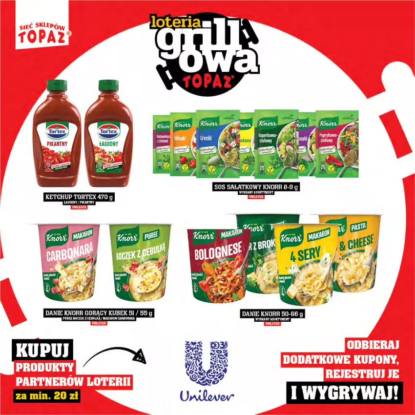 Gazetka promocyjna Topaz - Gazetka - ważna 25.04 do 15.06.2025 - strona 58 - produkty: Gry, Knorr, Kubek, Pur, Sałat