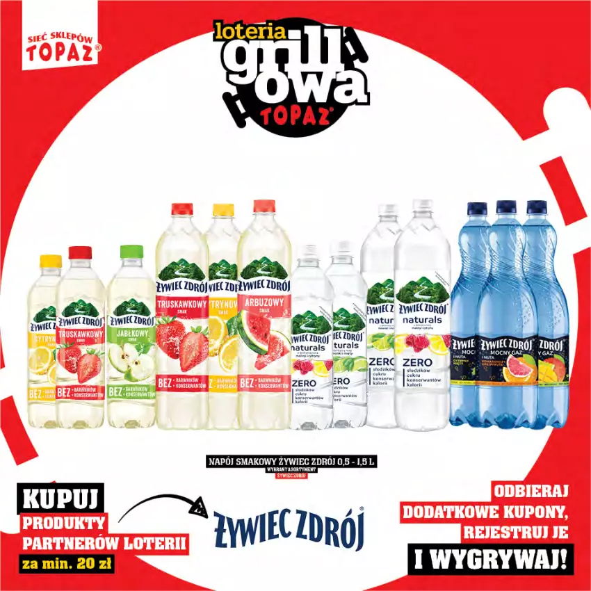 Gazetka promocyjna Topaz - Gazetka - ważna 25.04 do 15.06.2025 - strona 62 - produkty: Fa, LG, Mus, Napój