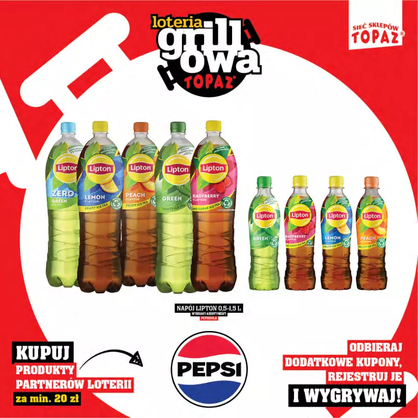 Gazetka promocyjna Topaz - Gazetka - ważna 25.04 do 15.06.2025 - strona 71 - produkty: Gry, LG, Lipton, Napój
