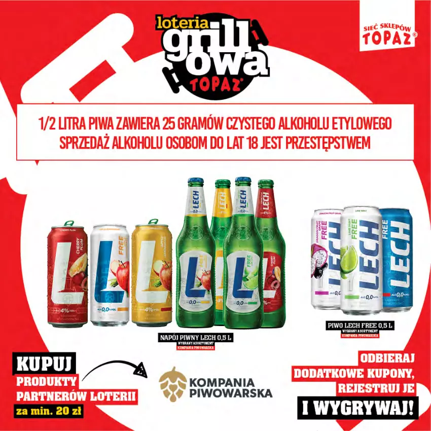 Gazetka promocyjna Topaz - Gazetka - ważna 25.04 do 15.06.2025 - strona 79 - produkty: Gry, Napój, Piwo