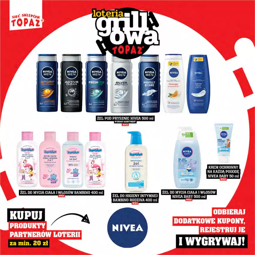 Gazetka promocyjna Topaz - Gazetka - ważna 25.04 do 15.06.2025 - strona 84 - produkty: Gry, Nivea, Nivea Baby