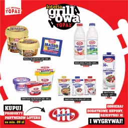 Gazetka promocyjna Topaz - Gazetka - Gazetka - ważna od 15.06 do 15.06.2025 - strona 10 - produkty: Ser, Gry, Mlekovita, Deser, Masło, Mleko, Fa