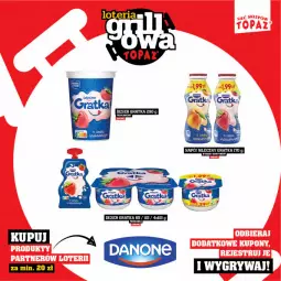 Gazetka promocyjna Topaz - Gazetka - Gazetka - ważna od 15.06 do 15.06.2025 - strona 15 - produkty: Ser, Gry, Gra, Napój mleczny, Deser, Napój
