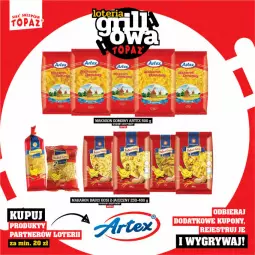 Gazetka promocyjna Topaz - Gazetka - Gazetka - ważna od 15.06 do 15.06.2025 - strona 22 - produkty: Makaron, Gry
