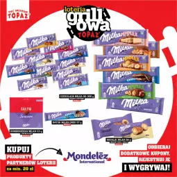 Gazetka promocyjna Topaz - Gazetka - Gazetka - ważna od 15.06 do 15.06.2025 - strona 48 - produkty: Czekolada, Milka, Fa