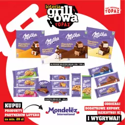 Gazetka promocyjna Topaz - Gazetka - Gazetka - ważna od 15.06 do 15.06.2025 - strona 49 - produkty: Mleczko, Milka, Miecz