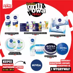Gazetka promocyjna Topaz - Gazetka - Gazetka - ważna od 15.06 do 15.06.2025 - strona 82 - produkty: Krem nawilżający, Gry, Krem do rąk, Krem przeciwzmarszczkowy, Mars, Mydło, Gala, Nivea