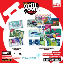 Gazetka promocyjna Topaz - Gazetka - Gazetka - ważna od 15.06 do 15.06.2025 - strona 89 - produkty: Gry, Papier, Velvet, Chusteczki