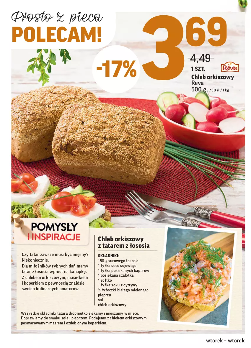 Gazetka promocyjna Intermarche - Wielkanoc - ważna 30.03 do 06.04.2021 - strona 24 - produkty: Chleb, Cytryny, Mus, Piec, Pieprz, Sok, Sól, Sos, Szal