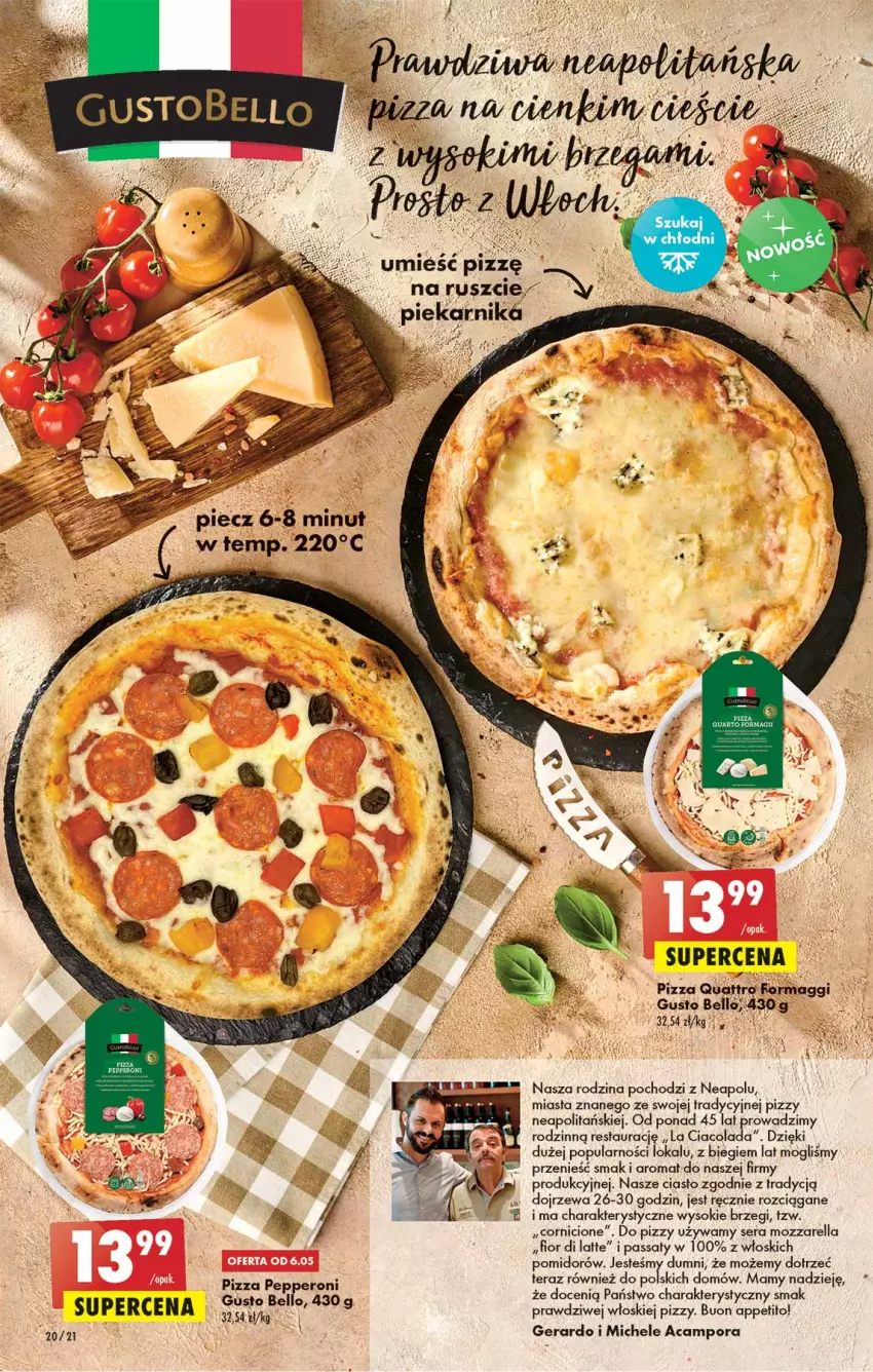 Gazetka promocyjna Biedronka - W tym tygodniu  PL - ważna 04.05 do 07.05.2022 - strona 20 - produkty: Bell, Fa, Mozzarella, O nas, Piec, Pizza, Por, Ser, Sok, Tera