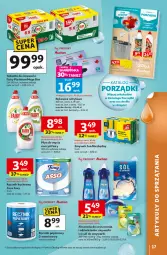 Gazetka promocyjna Auchan - Gazetka 30 Lat Hipermarket Auchan - Gazetka - ważna od 25.03 do 25.03.2026 - strona 17 - produkty: Jan Niezbędny, Sól, Papier, Ręcznik kuchenny, Tablet, Rękawice, Ręcznik, Foxy, Fairy, Płyn do mycia, Zmywarki, Tabletki do zmywarki, Fa