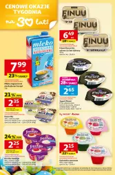Gazetka promocyjna Auchan - Gazetka 30 Lat Hipermarket Auchan - Gazetka - ważna od 25.03 do 25.03.2026 - strona 26 - produkty: Ser, Jogurt, Smakija, Galaretka, Mleko zagęszczone, Deser, Finuu, Gres, Gala, Mleko